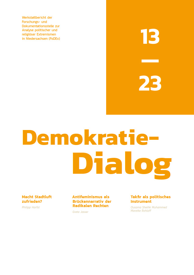 Heftcover (Demokratie-Dialog 13)